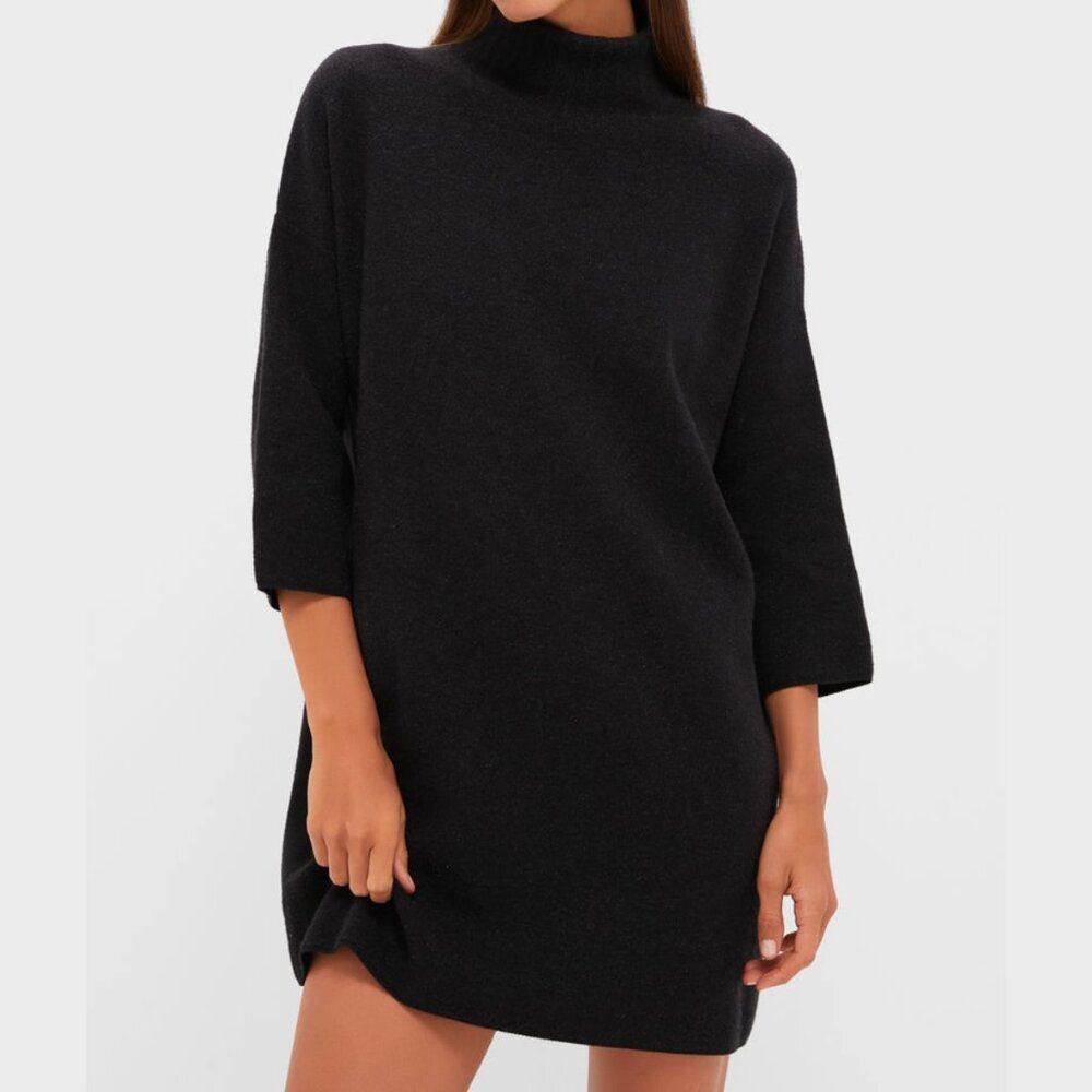 Tuckernuck Black Knit Midi Dress